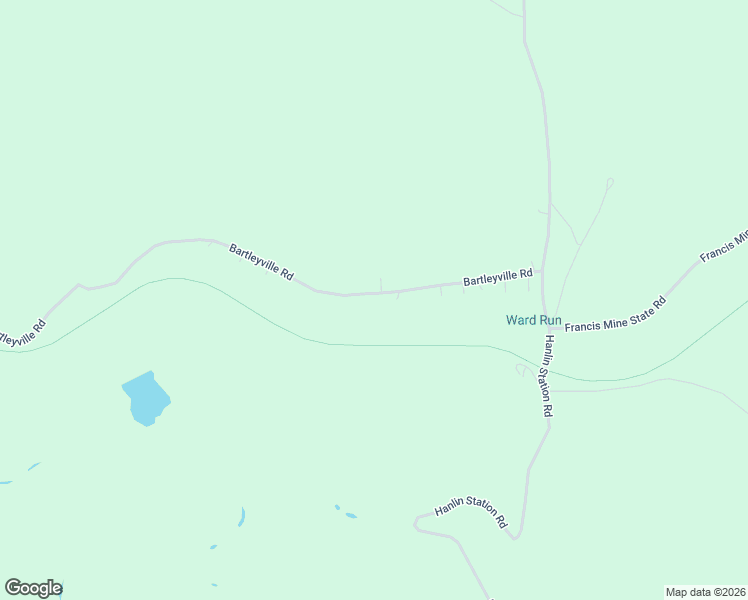 map of restaurants, bars, coffee shops, grocery stores, and more near 564 Bartleyville Road in Burgettstown