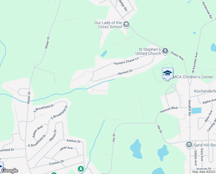 map of restaurants, bars, coffee shops, grocery stores, and more near 1152 Harvest Drive in Lebanon