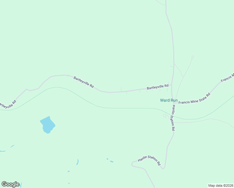 map of restaurants, bars, coffee shops, grocery stores, and more near 564 Bartleyville Road in Burgettstown