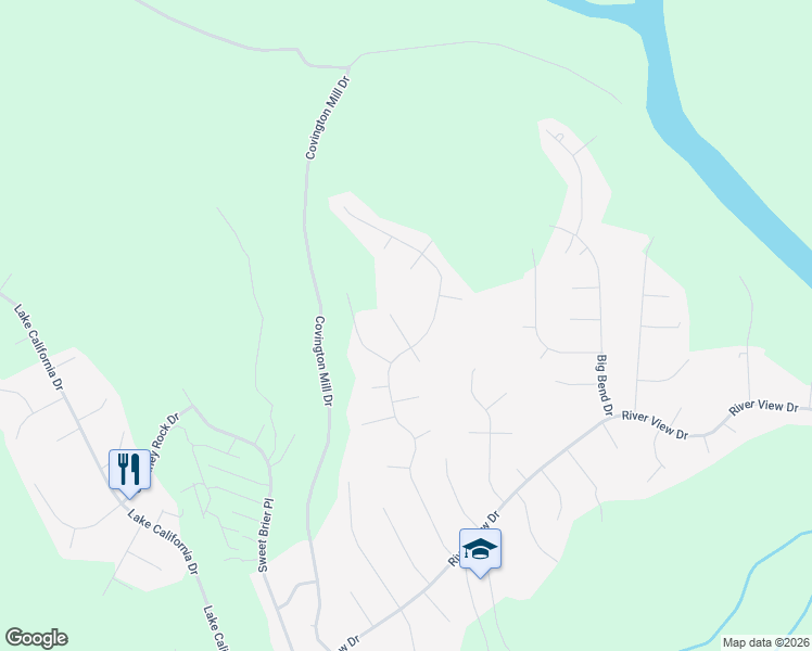 map of restaurants, bars, coffee shops, grocery stores, and more near 19832 Antler Way in Cottonwood