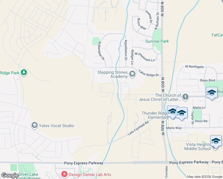 map of restaurants, bars, coffee shops, grocery stores, and more near 1109 West Evans Lane in Saratoga Springs
