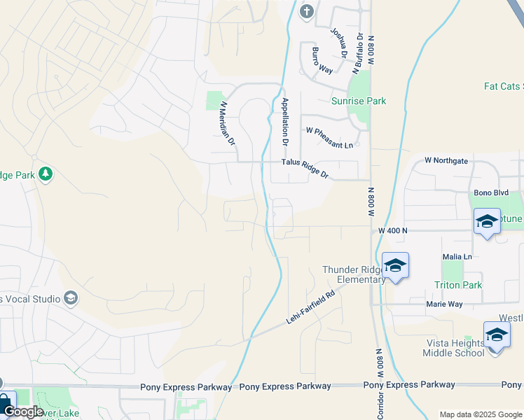 map of restaurants, bars, coffee shops, grocery stores, and more near 458 North Pinnacle Lane in Saratoga Springs