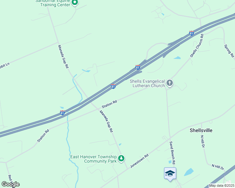 map of restaurants, bars, coffee shops, grocery stores, and more near 865 Dry Run Road in Grantville