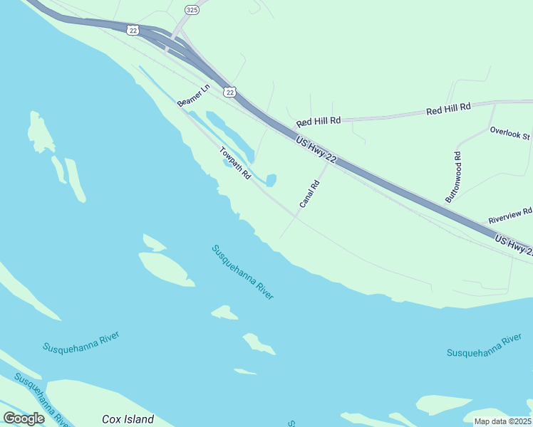 map of restaurants, bars, coffee shops, grocery stores, and more near 1806 Towpath Road in Dauphin