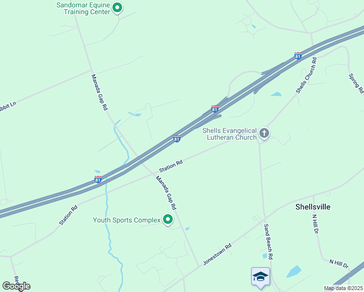 map of restaurants, bars, coffee shops, grocery stores, and more near 865 Dry Run Road in Grantville