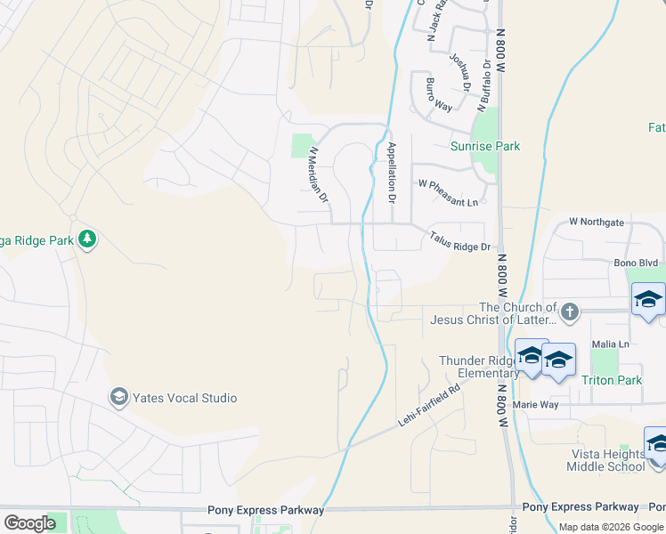 map of restaurants, bars, coffee shops, grocery stores, and more near 1142 West Gossamer Lane in Saratoga Springs