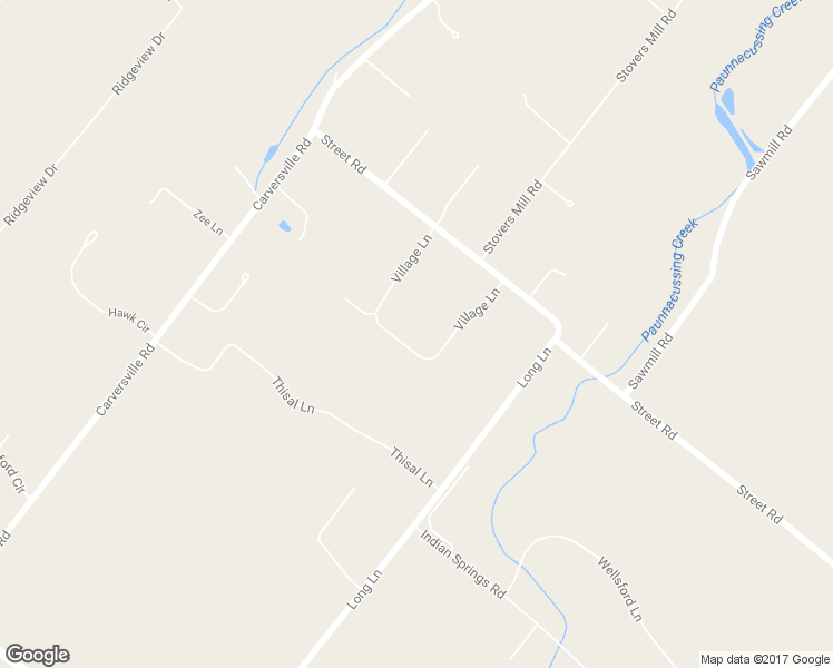 map of restaurants, bars, coffee shops, grocery stores, and more near 5731 Village Lane in Doylestown