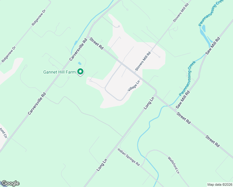 map of restaurants, bars, coffee shops, grocery stores, and more near 5731 Village Lane in Doylestown