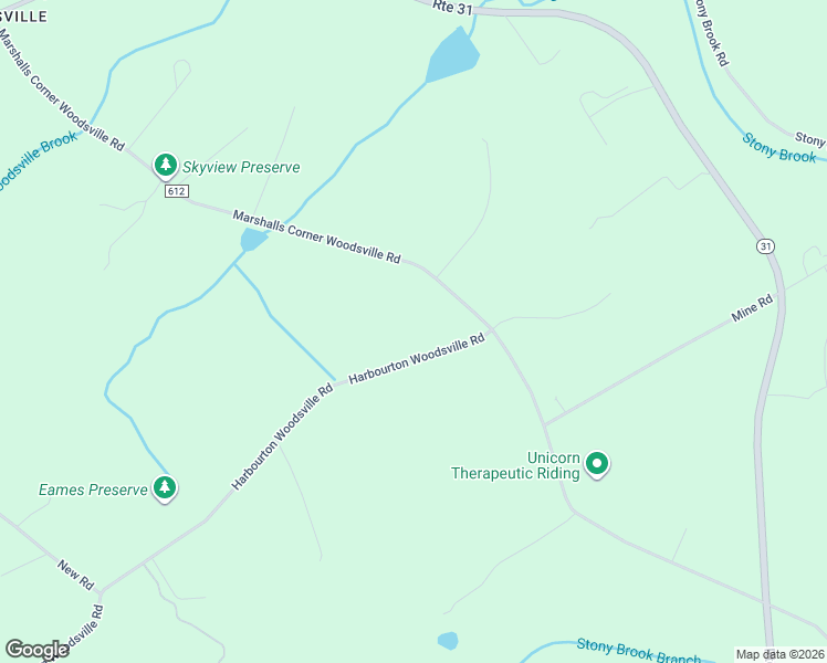 map of restaurants, bars, coffee shops, grocery stores, and more near 5 Harbourton Woodsville Road in Pennington