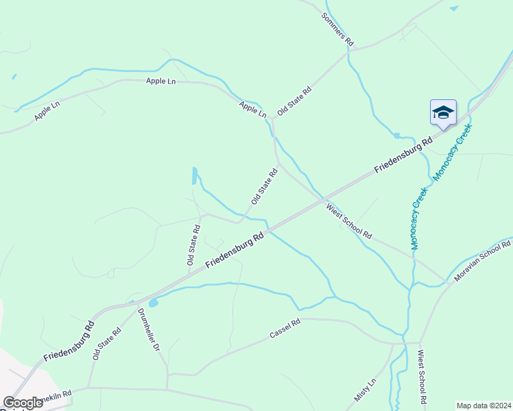 map of restaurants, bars, coffee shops, grocery stores, and more near 173 Old State Road in Reading