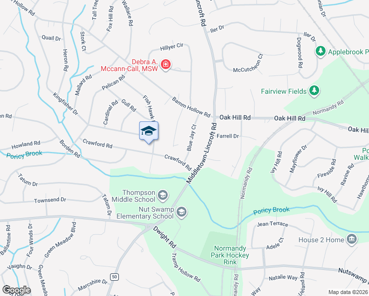 map of restaurants, bars, coffee shops, grocery stores, and more near 42 Blue Jay Court in Monmouth County