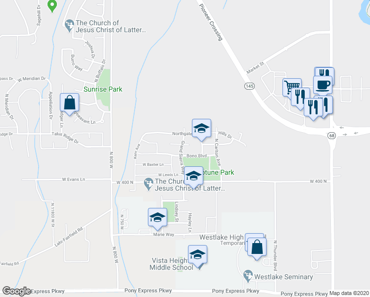 map of restaurants, bars, coffee shops, grocery stores, and more near 533 Ranger Run in Saratoga Springs