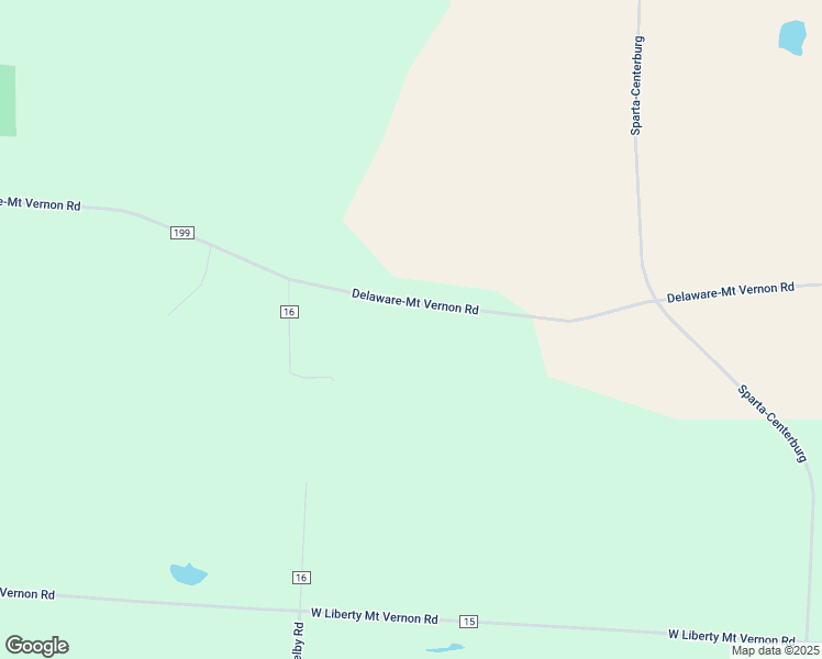 map of restaurants, bars, coffee shops, grocery stores, and more near 6600 Township Road 199 in Centerburg