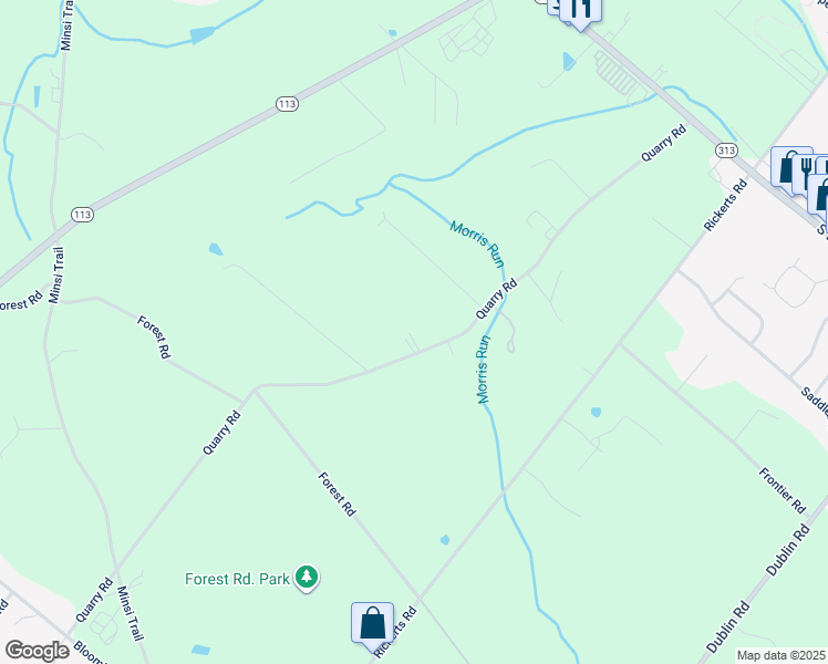 map of restaurants, bars, coffee shops, grocery stores, and more near 602 Quarry Road in Perkasie