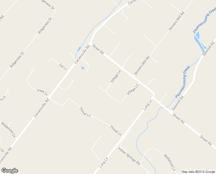 map of restaurants, bars, coffee shops, grocery stores, and more near 5814 Village Lane in Doylestown