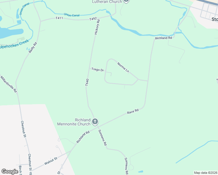 map of restaurants, bars, coffee shops, grocery stores, and more near 106 Country Lane in Richland