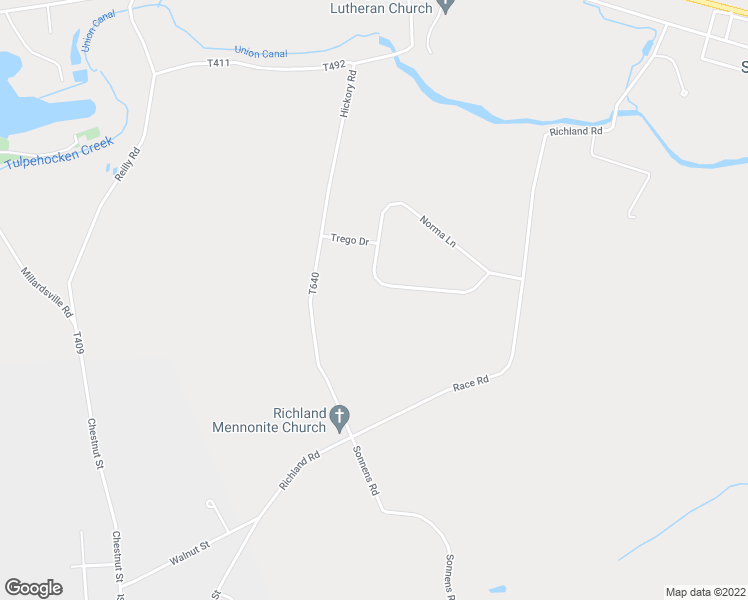 map of restaurants, bars, coffee shops, grocery stores, and more near 106 Country Lane in Richland