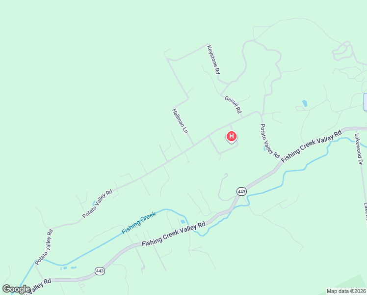 map of restaurants, bars, coffee shops, grocery stores, and more near 1720 Potato Valley Rd in Harrisburg