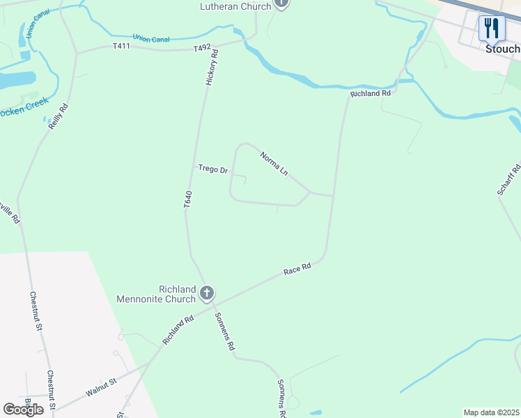 map of restaurants, bars, coffee shops, grocery stores, and more near 112 Country Lane in Richland