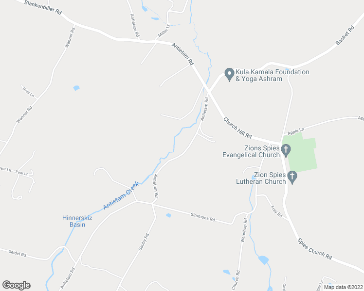 map of restaurants, bars, coffee shops, grocery stores, and more near 460 Antietam Road in Reading