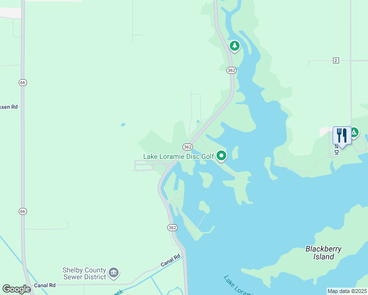 map of restaurants, bars, coffee shops, grocery stores, and more near 12429 Ohio 362 in Minster