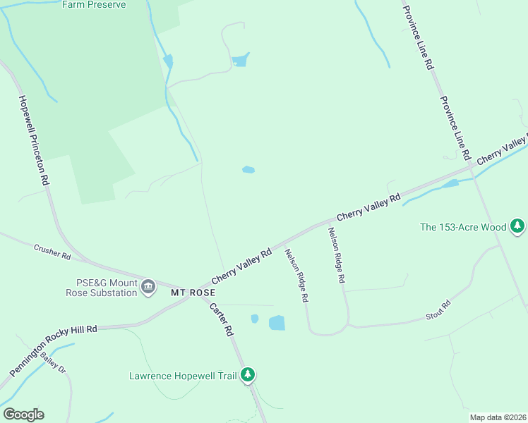 map of restaurants, bars, coffee shops, grocery stores, and more near 987 Cherry Valley Road in Princeton
