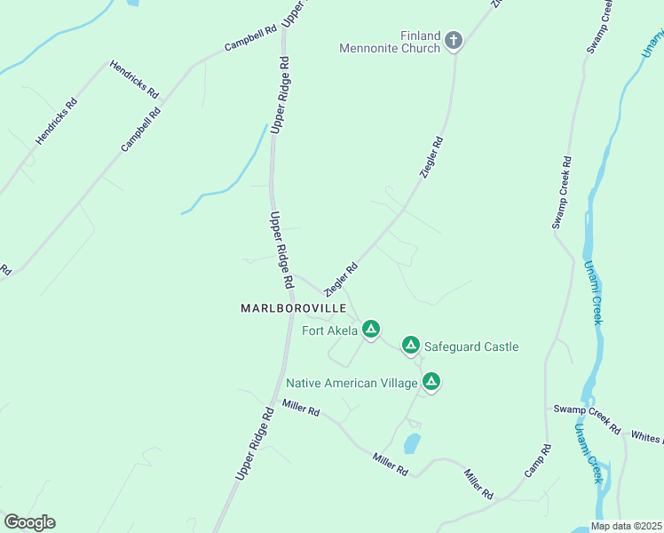 map of restaurants, bars, coffee shops, grocery stores, and more near 2060 Ziegler Road in Pennsburg
