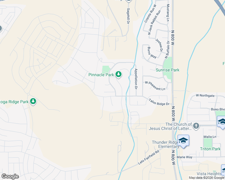 map of restaurants, bars, coffee shops, grocery stores, and more near 1156 Zenith Circle in Saratoga Springs
