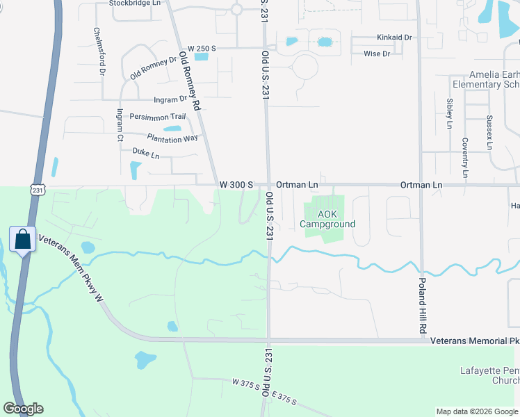 map of restaurants, bars, coffee shops, grocery stores, and more near 3505 Indianbrook Dr in Lafayette