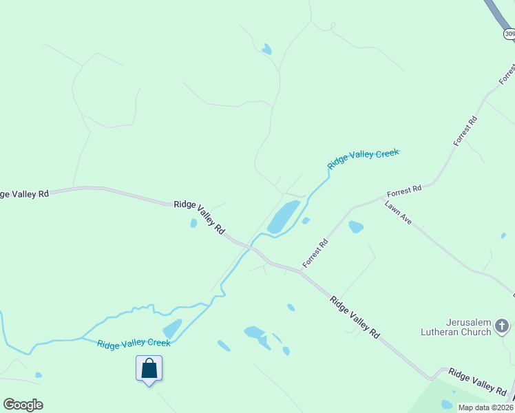 map of restaurants, bars, coffee shops, grocery stores, and more near 115 Tower Road in Sellersville