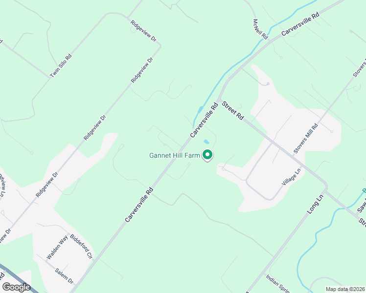 map of restaurants, bars, coffee shops, grocery stores, and more near 5730 Carversville Road in Doylestown