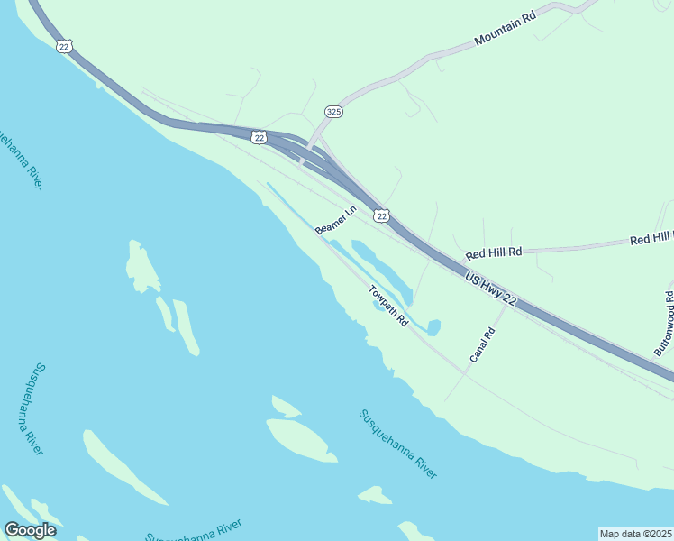map of restaurants, bars, coffee shops, grocery stores, and more near 1846 Towpath Road in Dauphin