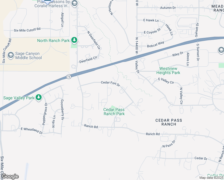 map of restaurants, bars, coffee shops, grocery stores, and more near 8856 North Cedar Fort Circle in Eagle Mountain