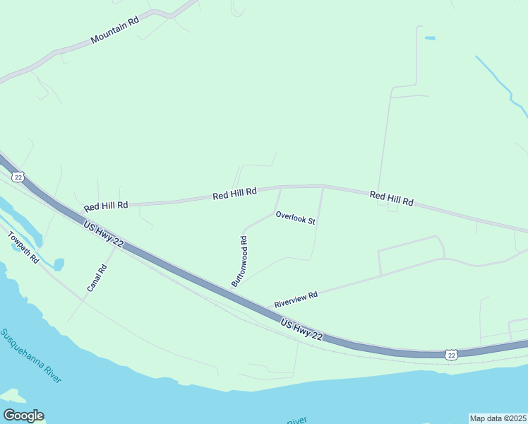 map of restaurants, bars, coffee shops, grocery stores, and more near 1350 Buttonwood Road in Dauphin