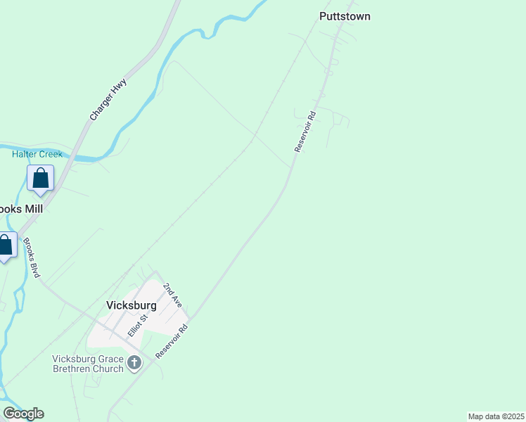 map of restaurants, bars, coffee shops, grocery stores, and more near Reservoir Road in Hollidaysburg