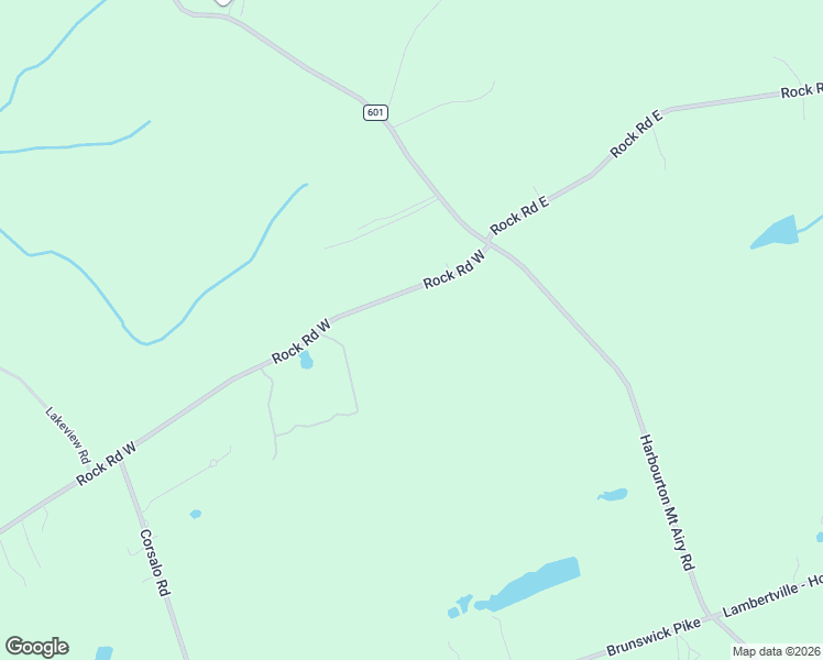 map of restaurants, bars, coffee shops, grocery stores, and more near 243 Rock Road West in Lambertville