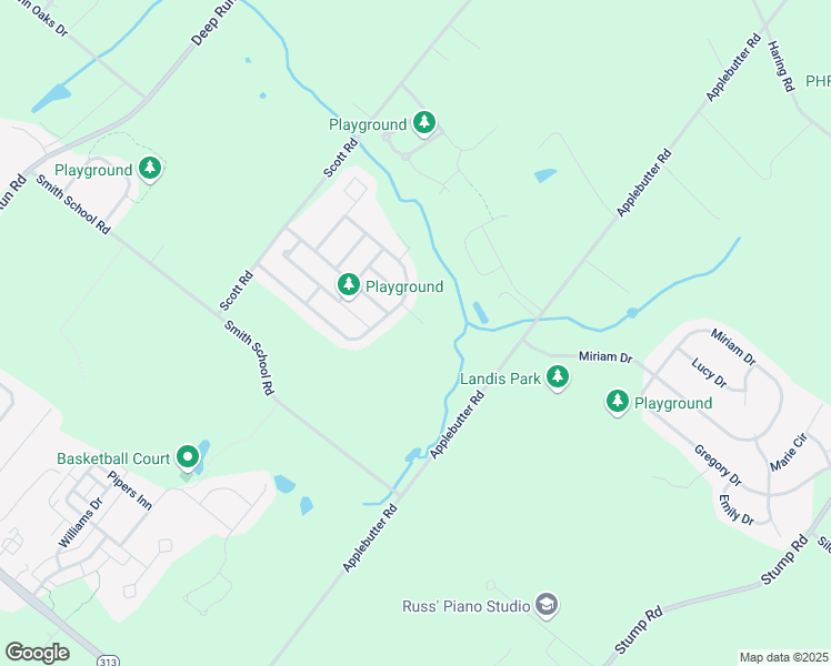 map of restaurants, bars, coffee shops, grocery stores, and more near 104 Glick Drive in Perkasie