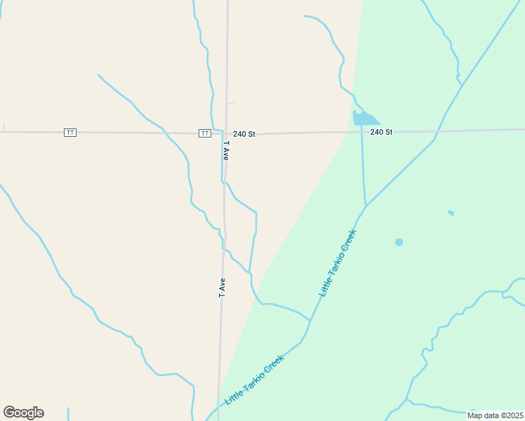 map of restaurants, bars, coffee shops, grocery stores, and more near 29212 240 Street in Tarkio