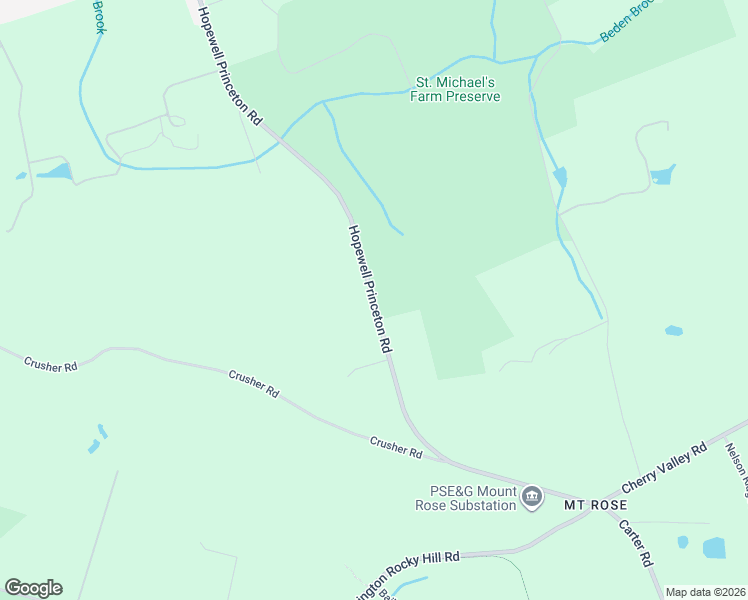 map of restaurants, bars, coffee shops, grocery stores, and more near 101-201 Hopewell Princeton Road in Hopewell