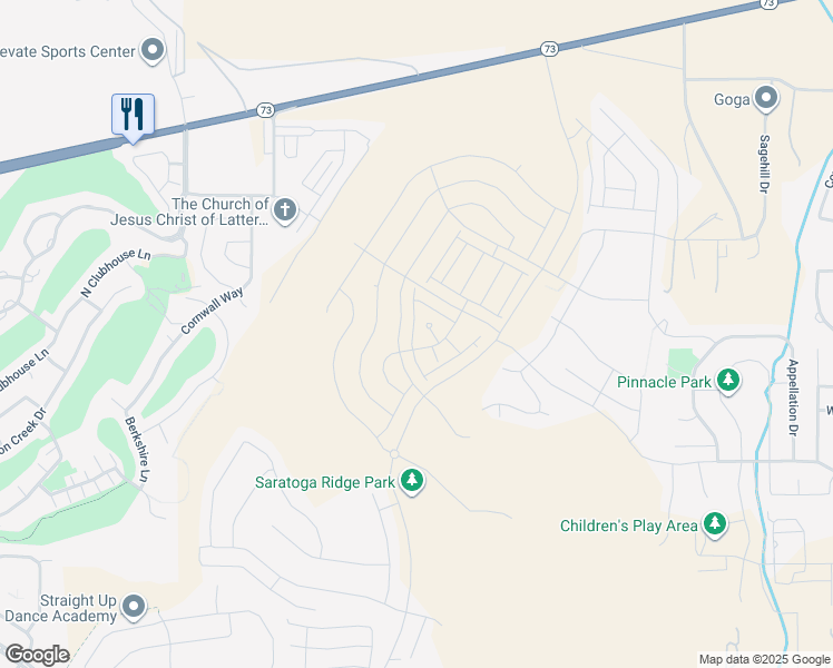 map of restaurants, bars, coffee shops, grocery stores, and more near 774 Danvers Drive in Saratoga Springs