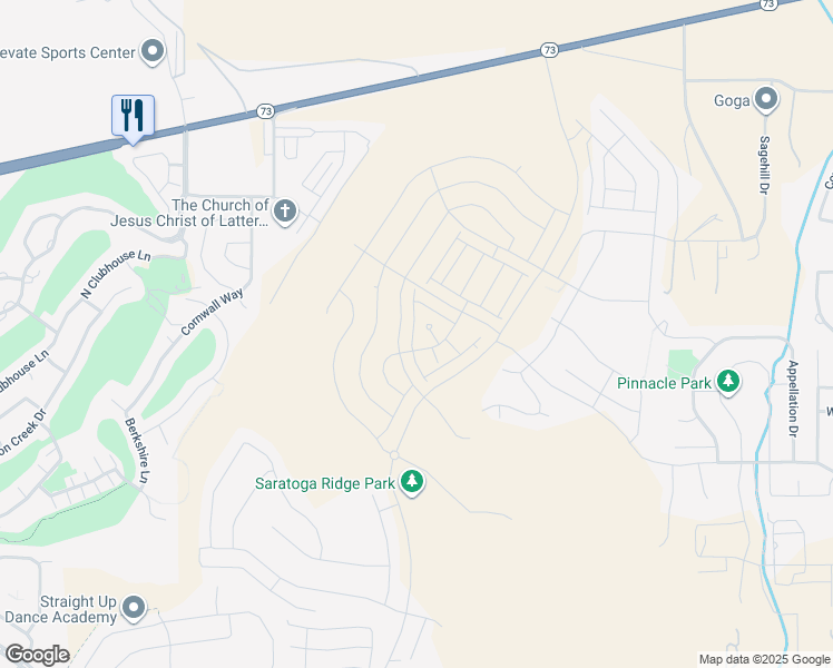 map of restaurants, bars, coffee shops, grocery stores, and more near 778 Danvers Drive in Saratoga Springs