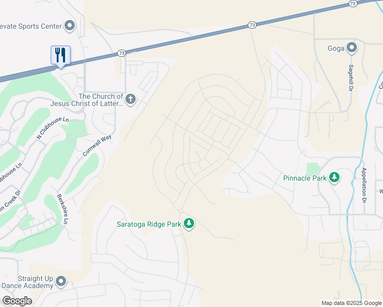 map of restaurants, bars, coffee shops, grocery stores, and more near 786 Danvers Drive in Saratoga Springs