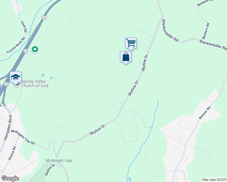 map of restaurants, bars, coffee shops, grocery stores, and more near 15 Oriole Lane in Reading