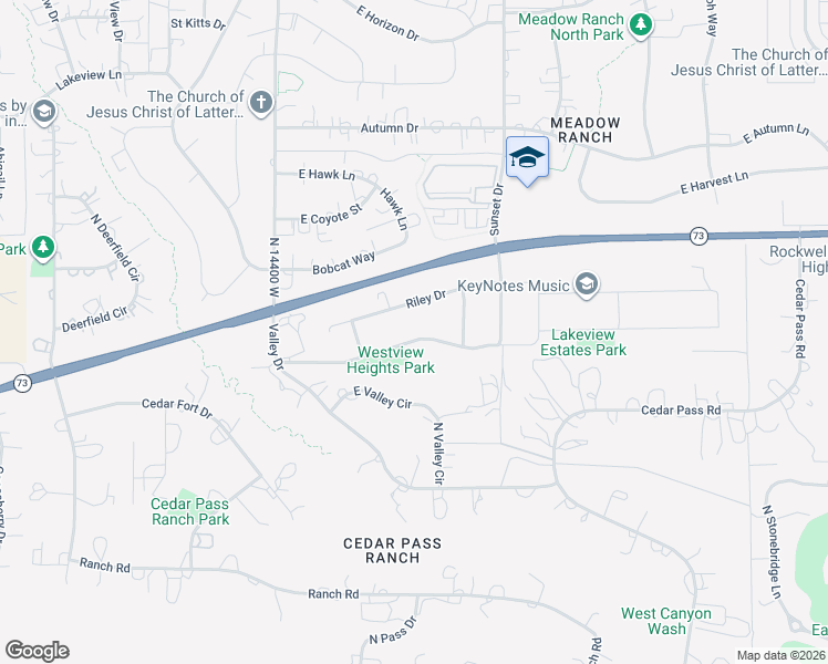 map of restaurants, bars, coffee shops, grocery stores, and more near 2479 Prairie View Drive in Eagle Mountain