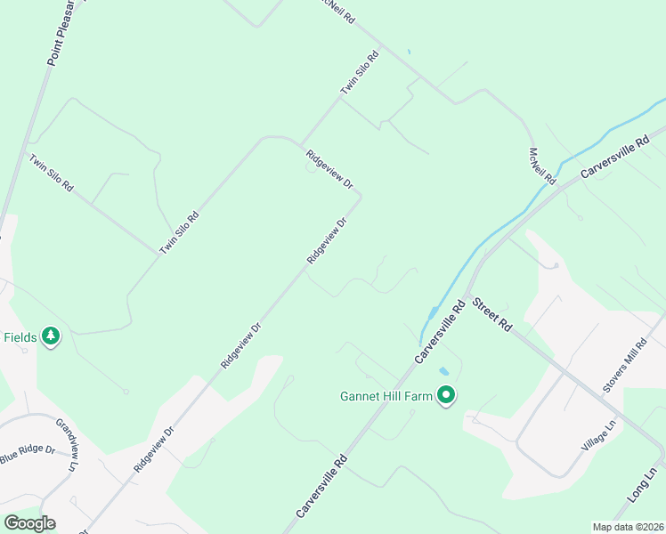 map of restaurants, bars, coffee shops, grocery stores, and more near 5829 Ridgeview Drive in Doylestown