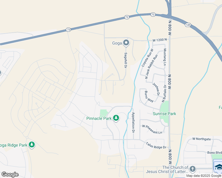 map of restaurants, bars, coffee shops, grocery stores, and more near 11943 Sagehill Drive in Saratoga Springs