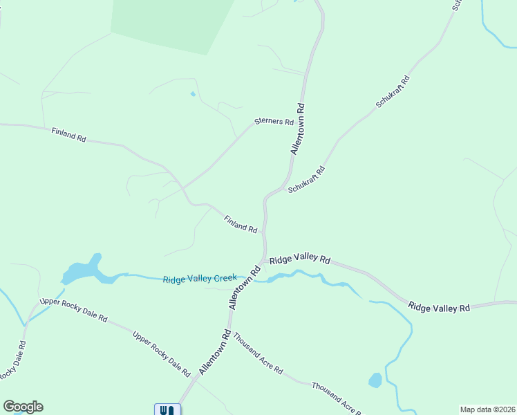 map of restaurants, bars, coffee shops, grocery stores, and more near 940 Allentown Road in Green Lane