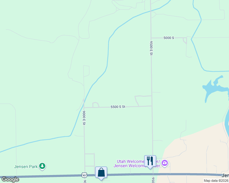 map of restaurants, bars, coffee shops, grocery stores, and more near in Jensen