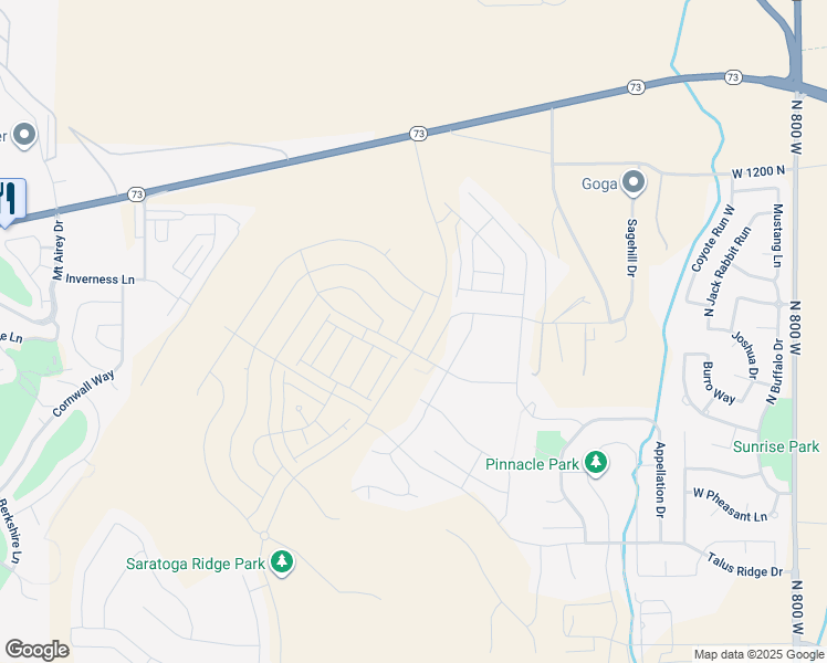 map of restaurants, bars, coffee shops, grocery stores, and more near 11943 Sagehill Drive in Saratoga Springs