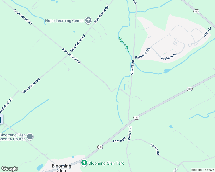 map of restaurants, bars, coffee shops, grocery stores, and more near 614 Schwenkmill Road in Perkasie